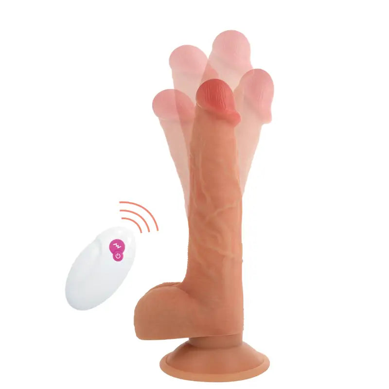 Cyber silicock - realístico control remoto mr john 23.88 cm