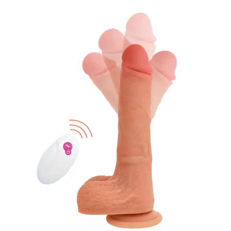 Cyber silicock - realístico control remoto mr rick 20.9 cm