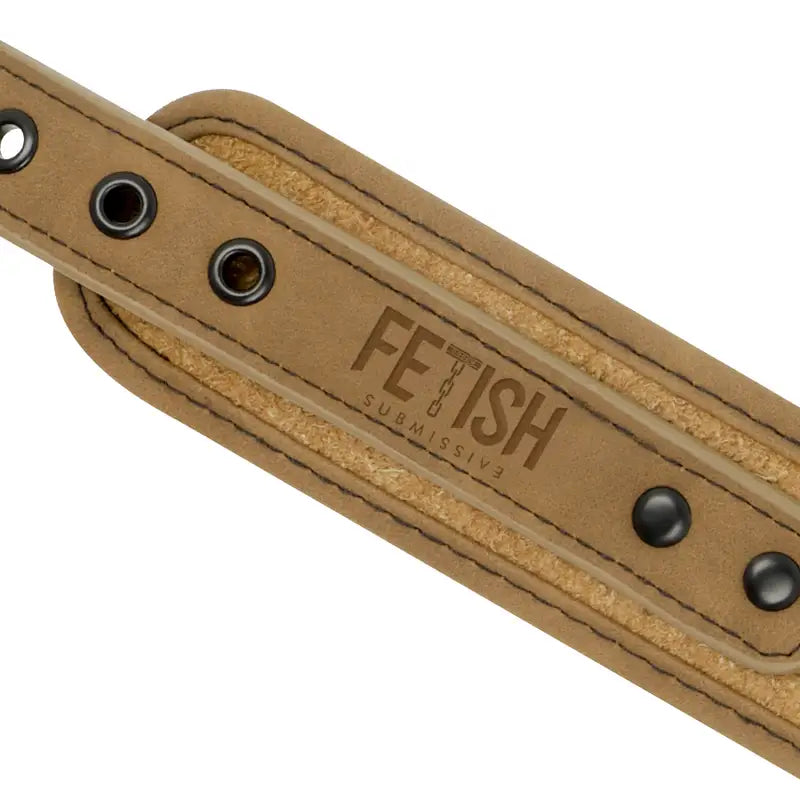 Fetish submissive origen - collar con cadena con forro