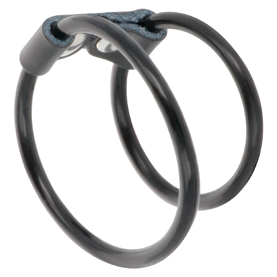 Darkness - anilla flexible doble para el pene