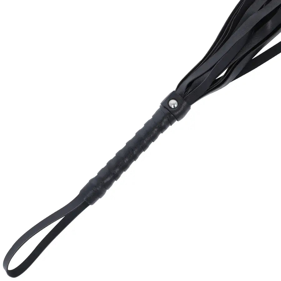Darkness - látigo bondage negro 45 cm