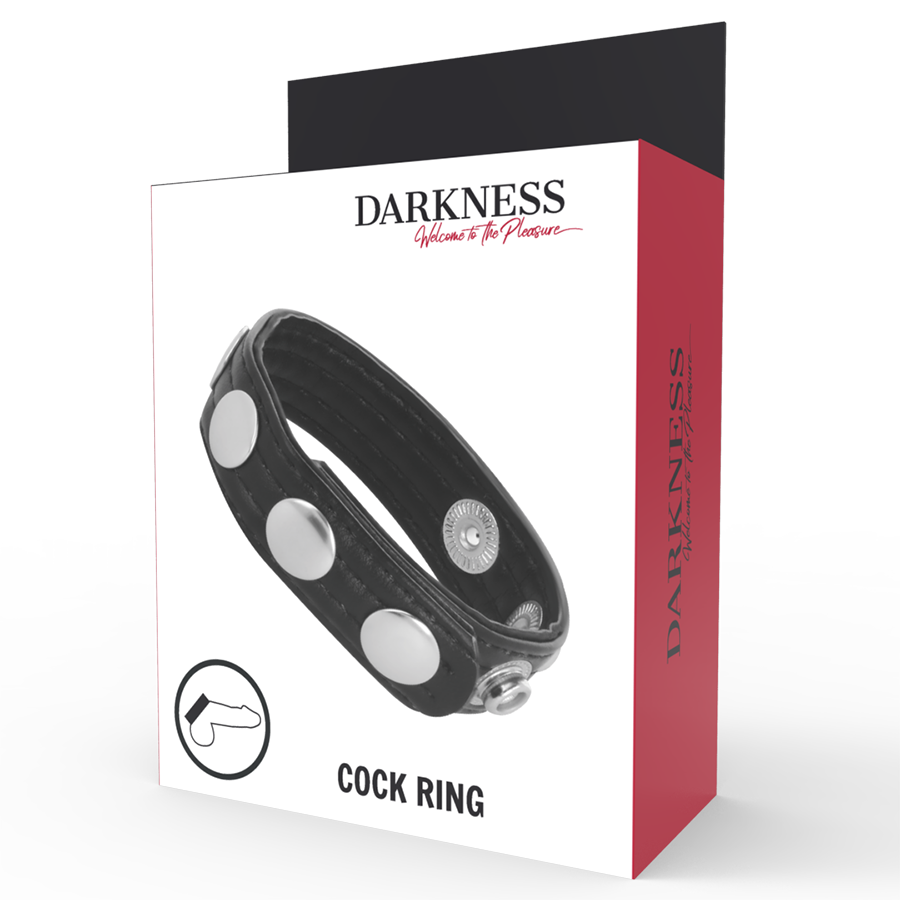 Darkness - leather anillo erección