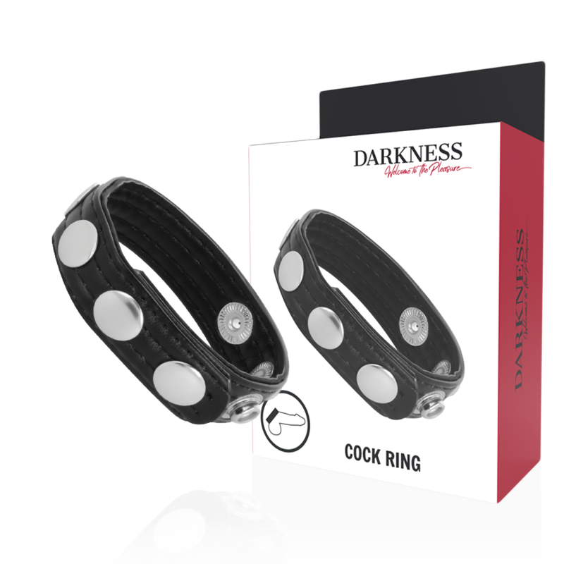 Darkness - leather anillo erección