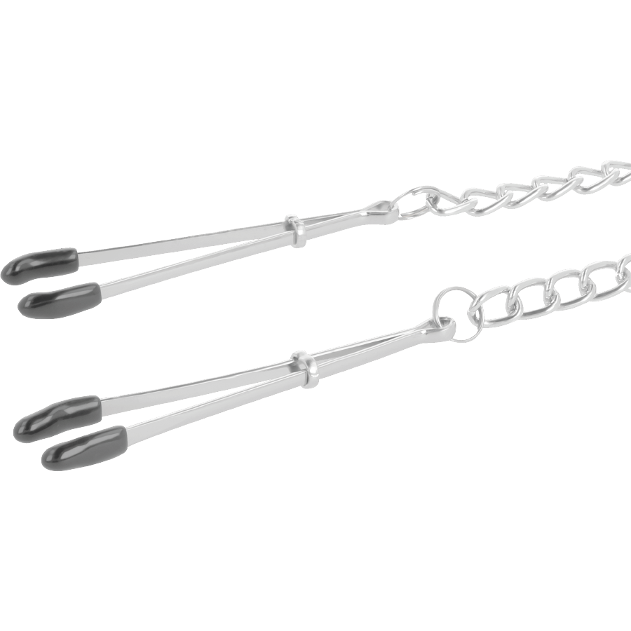 Darkness - pinzas ajustables para pezones metal
