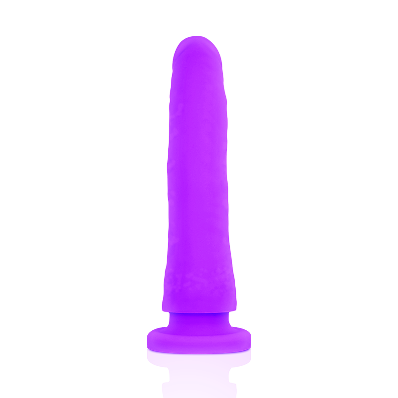 Delta club - dildo realista lila silicona medica 17 cm -o-