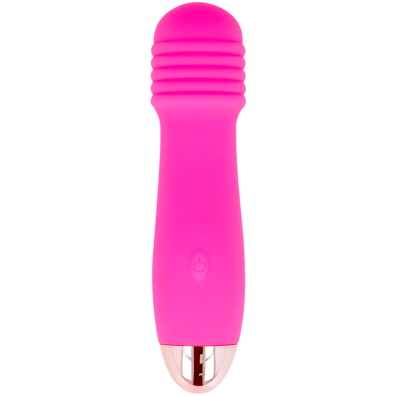 Dolce vita - vibrador recargable three rosa 7 velocidades