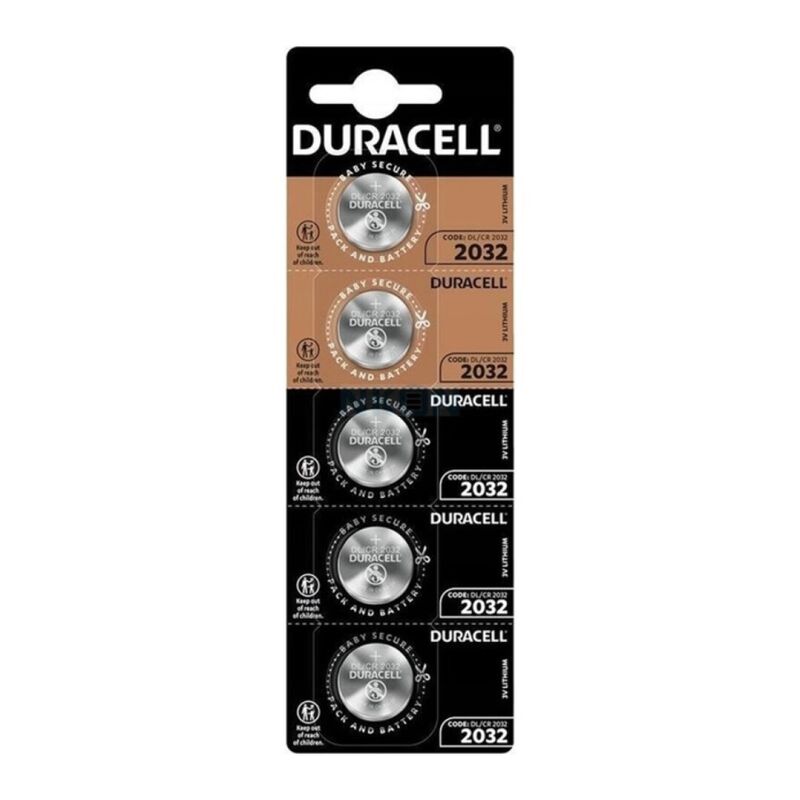 Duracell - pila boton litio cr2032 3v blister*5