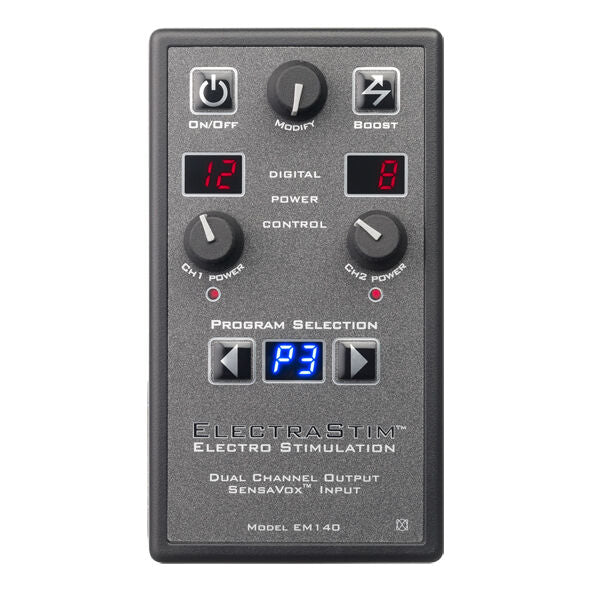 Electrastim - sensavox e-stim electro estimulador
