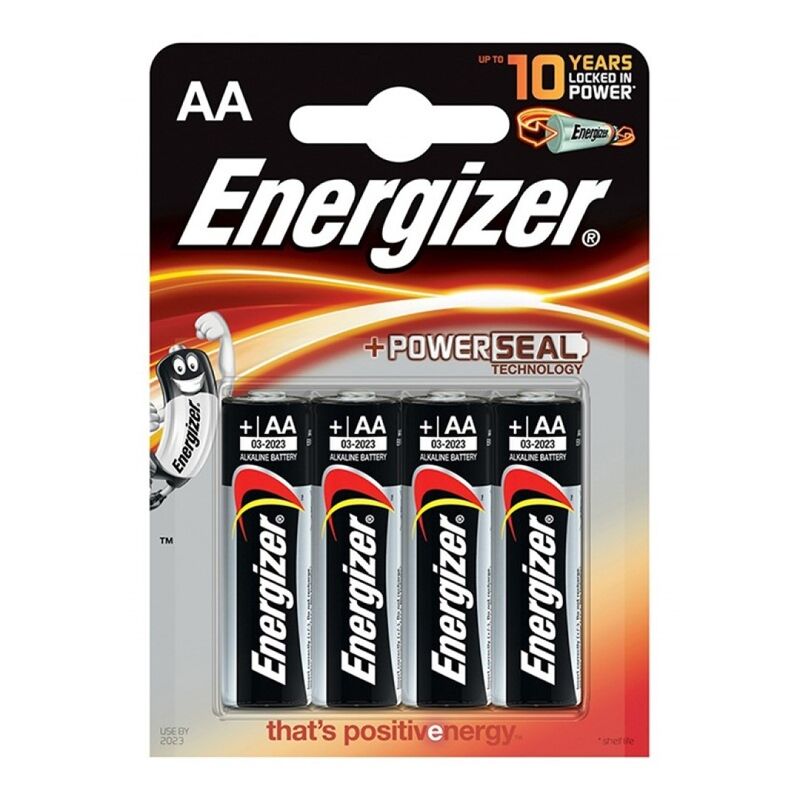 Energizer - alkaline power pila alcalina aa lr6 blister*4