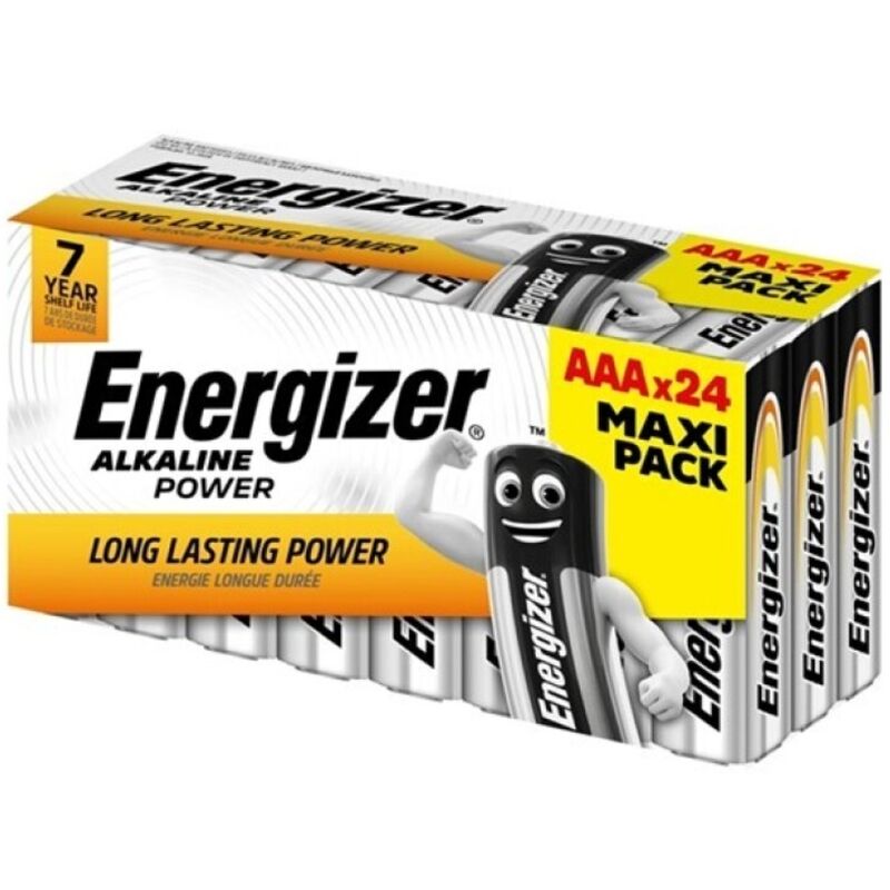Energizer - alkaline power pila alcalina aaa lr03 caja*24
