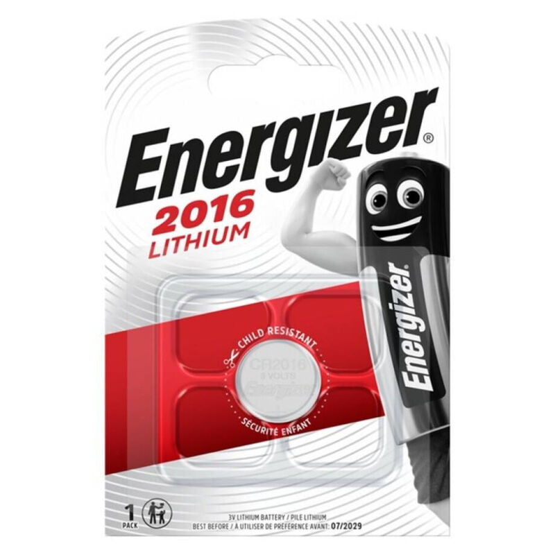 Energizer - pila boton litio cr2016 3v blister*1