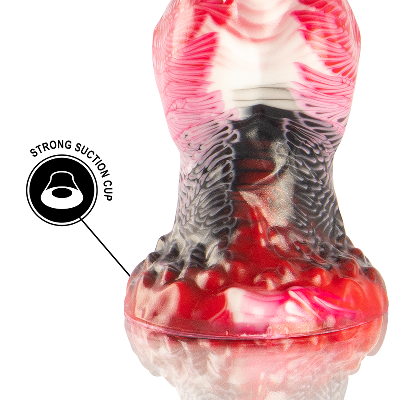 Epic - helios dildo con testículos calor y éxtasis