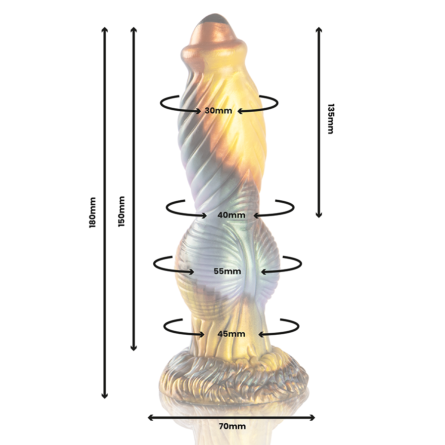 Epic - phoenix dildo el resurgir del placer recargable