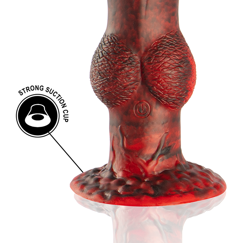 Epic - prometheus dildo titan en llamas recargable control