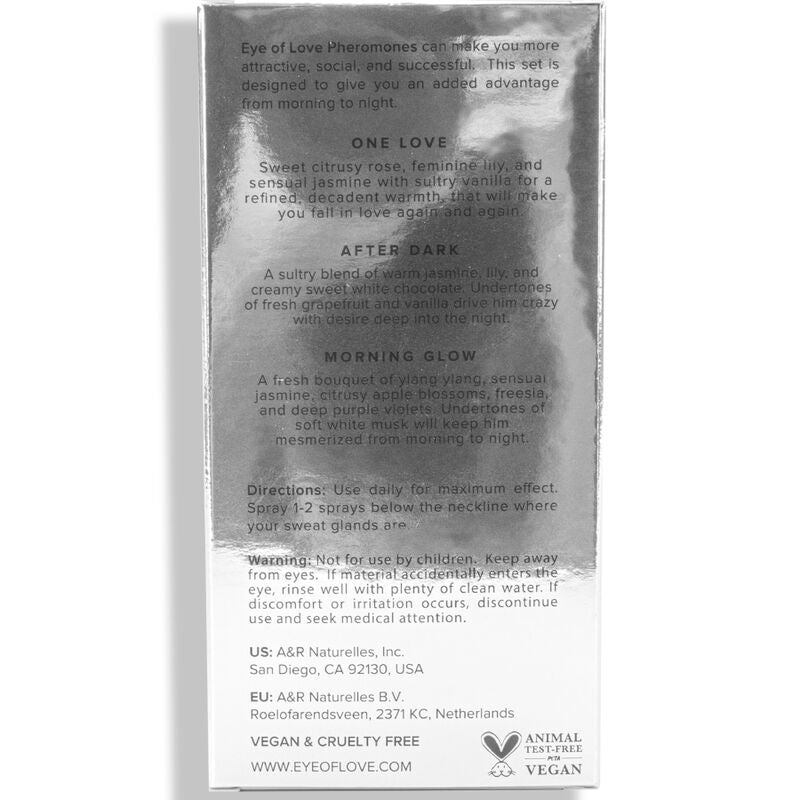 Eye of love - eol phr perfume 10 ml set/3 - morning glow,