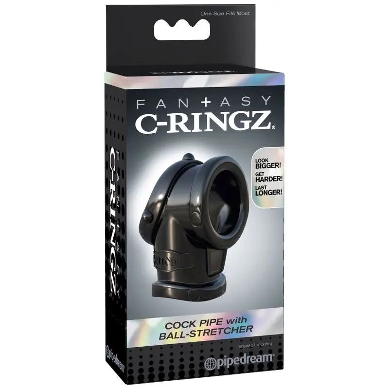Fantasy c-ringz - cock pipe with ball strech
