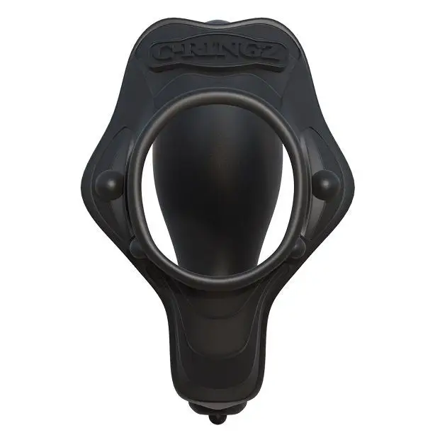 Fantasy c-ringz - rock hard anillo potenciador con plug anal