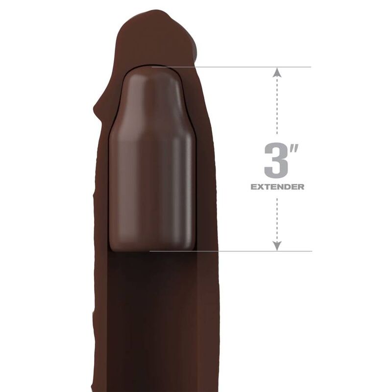 Fantasy x- tensions - pipedreams extension w strap 17,78 cm