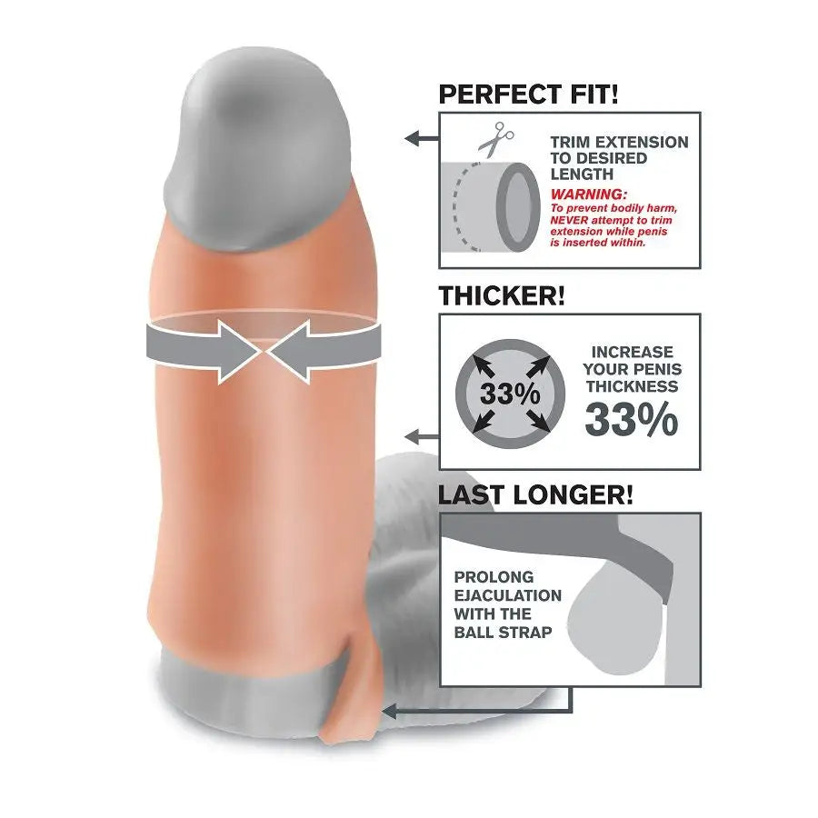 Fantasy x- tensions - real feel extension de pene xl