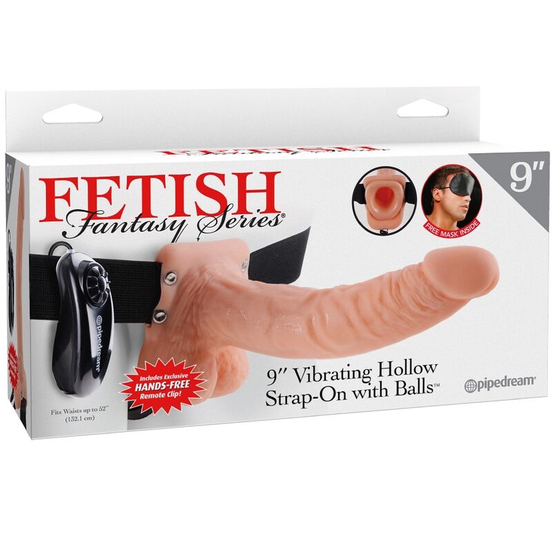 Fetish fantasy series - arnés ajustable control remoto pene