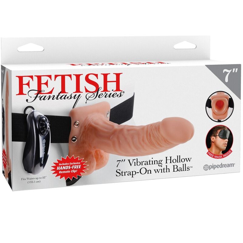 Fetish fantasy series - arnés ajustable control remoto pene