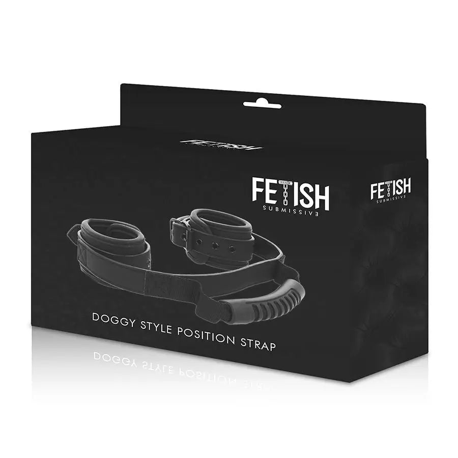 Fetish submissive - esposas con tirador con forro