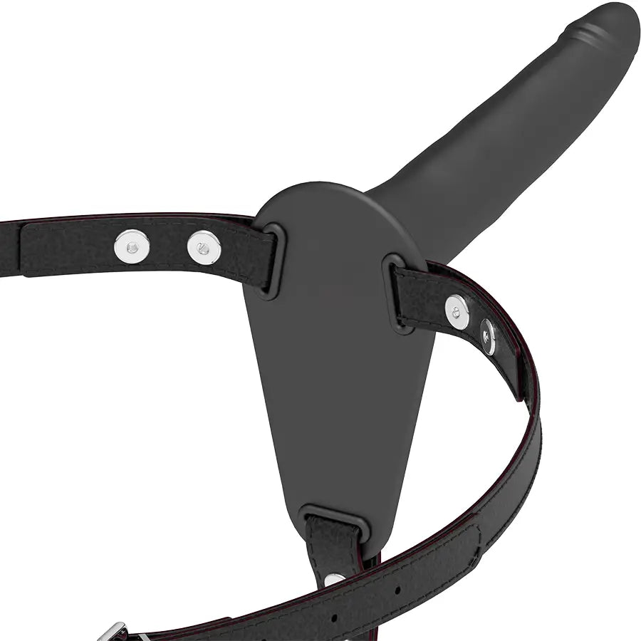 Fetish submissive harness - silicona negro 15 cm