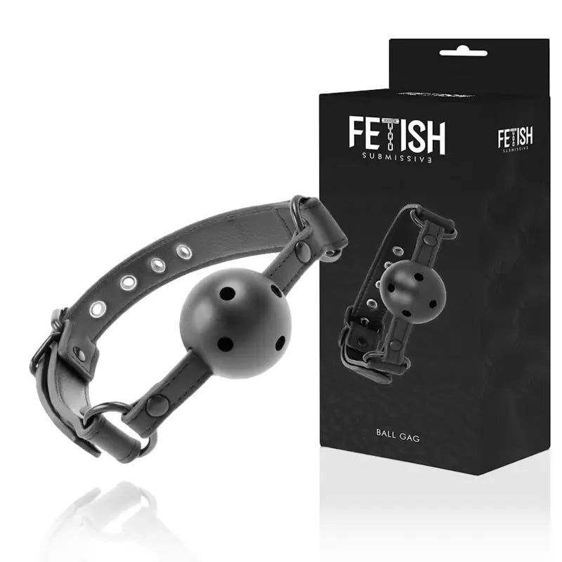 Fetish submissive - mordaza transpirable vegana