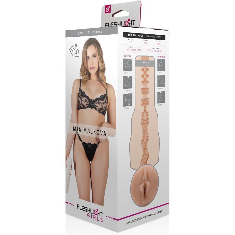 Fleshlight girls - mia malkova vagina lvl up