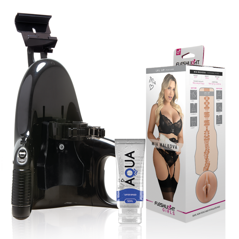 Fleshlight - mia malkova vagina lvl up + universal launch