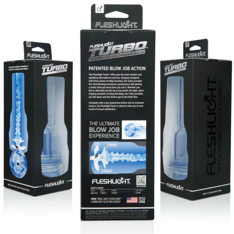 Fleshlight - turbo thrust blue ice