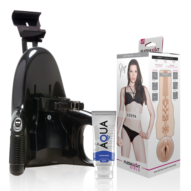 Fleshlight - vagina stoya destroya + universal launch