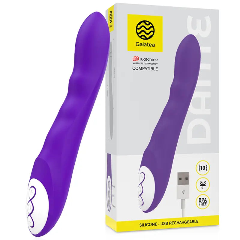Galatea - dante vibrador lila compatible con watchme