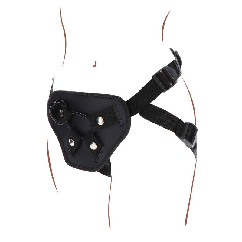 Get real - strap-on deluxe harnés negro