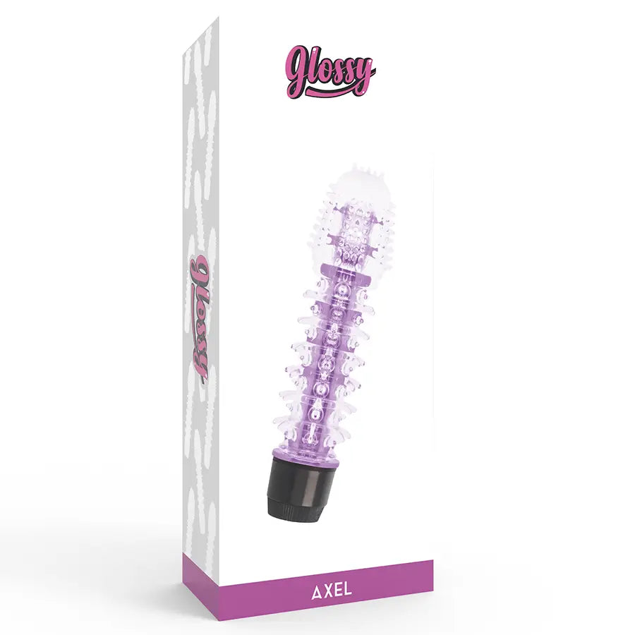 Glossy - axel vibrador lila