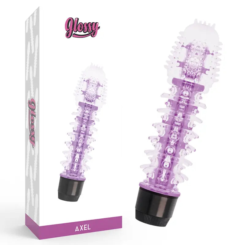 Glossy - axel vibrador lila
