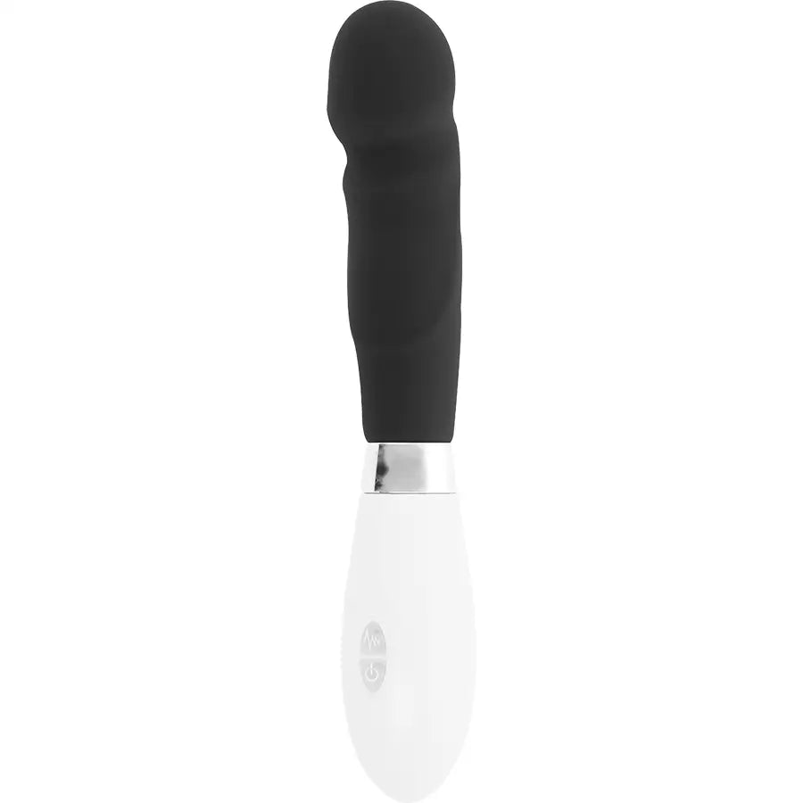 Glossy - paul vibrador negro