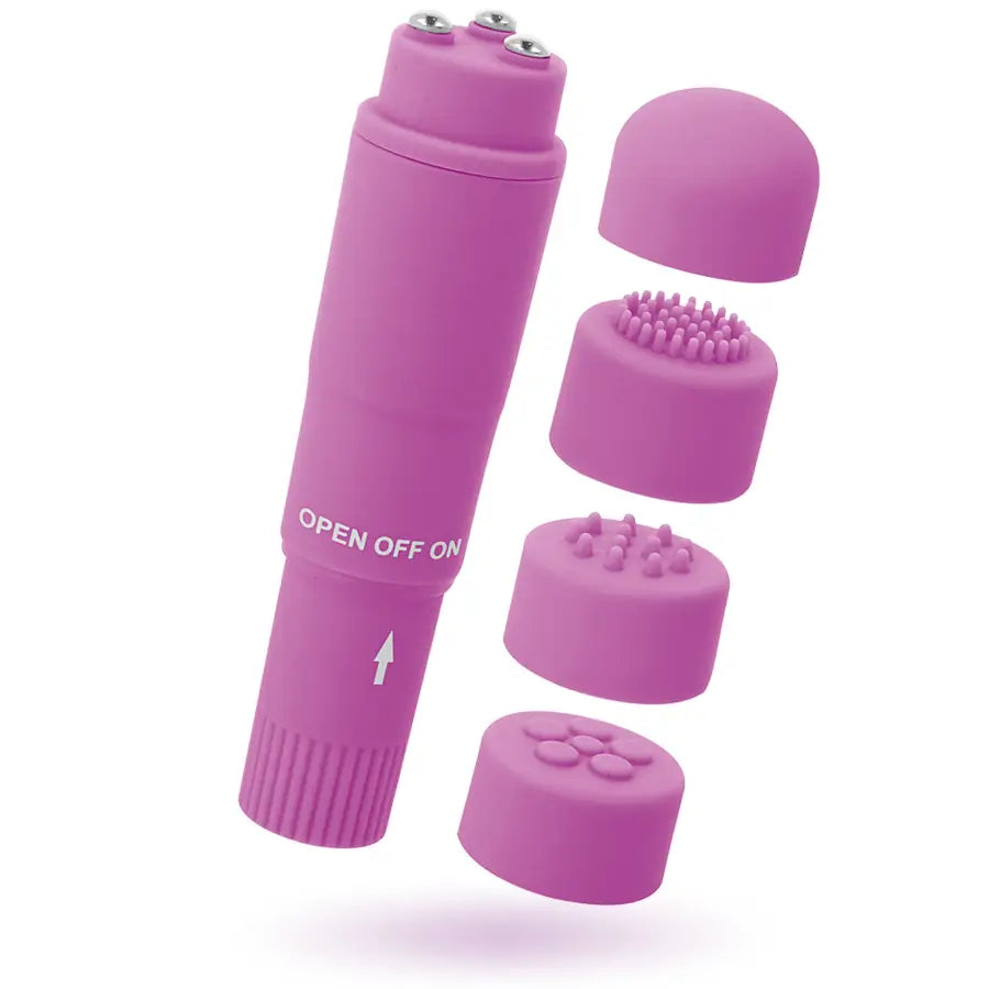 Glossy - pocket kurt masajeador lila