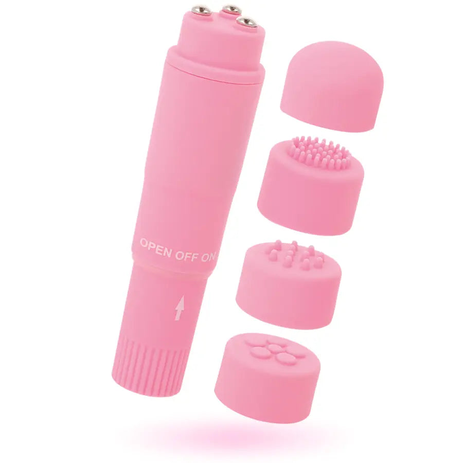 Glossy - pocket kurt masajeador rosa