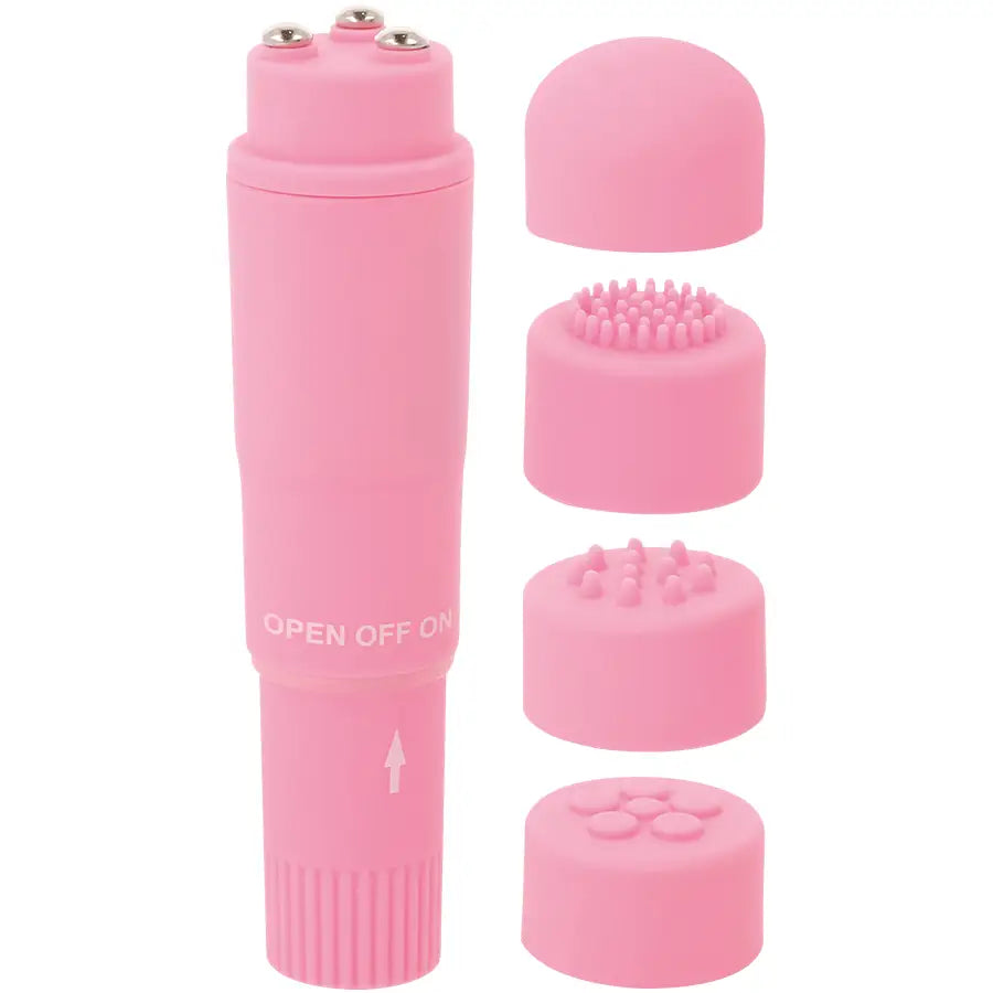 Glossy - pocket kurt masajeador rosa