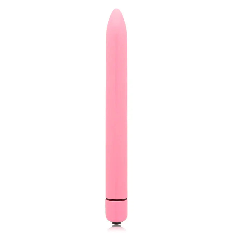 Glossy - slim vibrador rosa