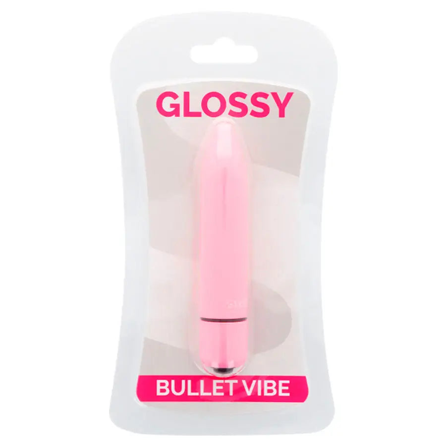 Glossy - thin vibrador rosa