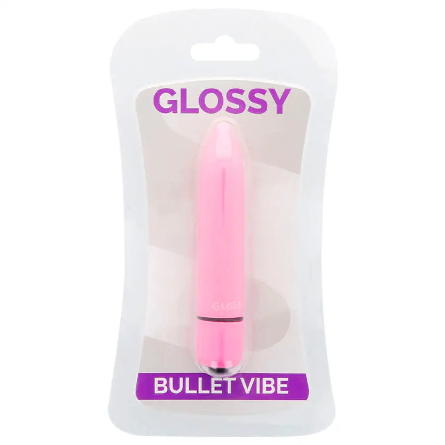 Glossy - thin vibrador rosa intenso