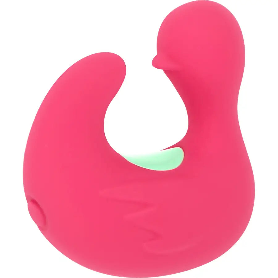 Happy loky - dedal pato estimulador de silicona recargable