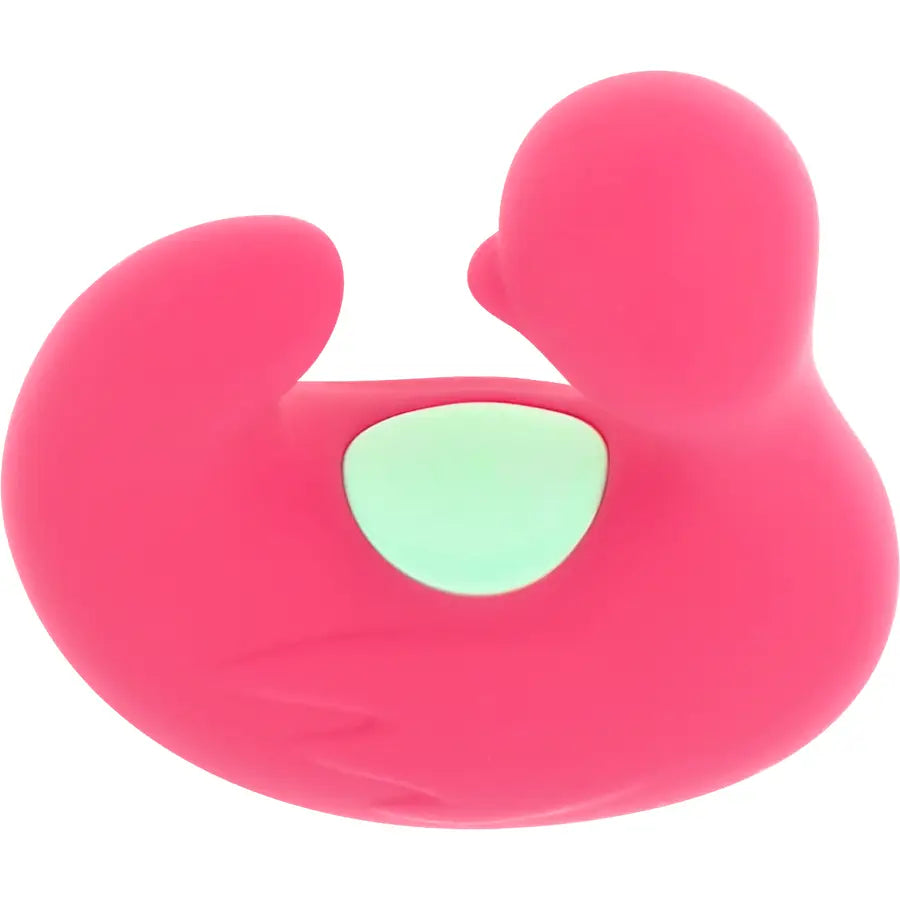 Happy loky - dedal pato estimulador de silicona recargable