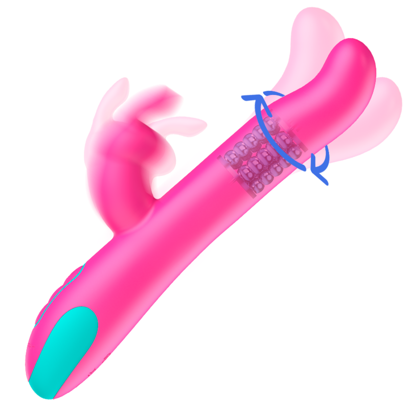 Happy loky - pluto rabbit vibrator & rotator compatible