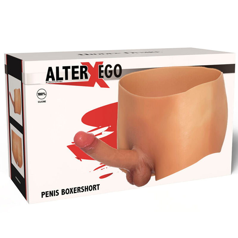 Hidden desire - alter ego bóxer con pene 18 cm natural