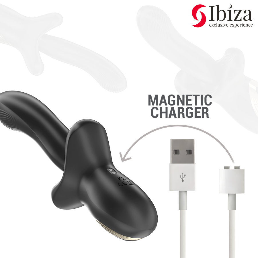 Ibiza - potente vibrador efecto thrusting y biting