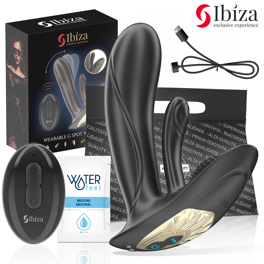 Ibiza - vibrador wearable con estimulación punto-g