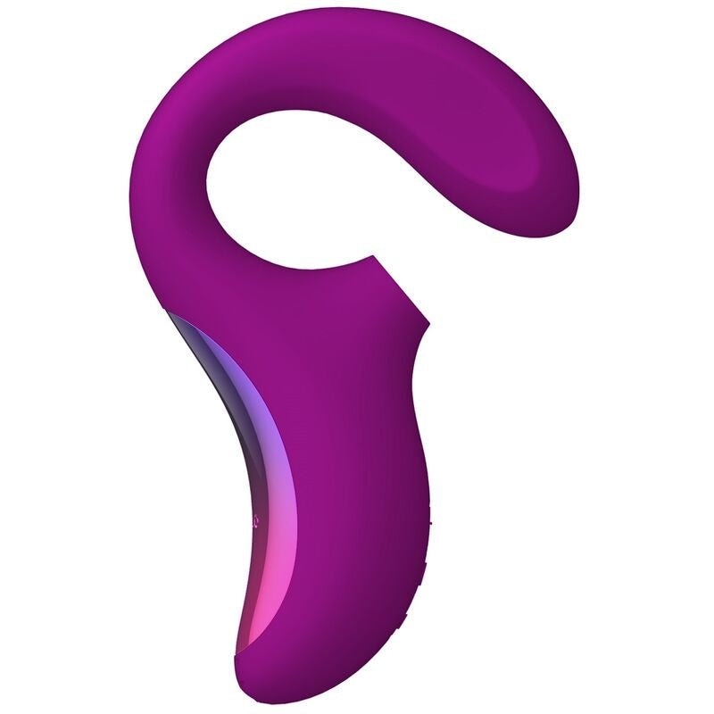 LELO - ENIGMA DOBLE ESTIMULACIÓN SUCCION MASAJEADOR MORADO - OMerotics